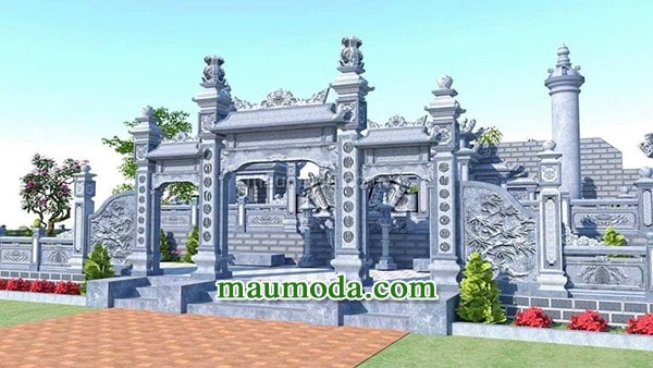 cổng đá ninh bình