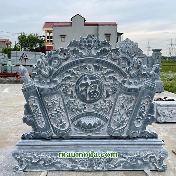 mẫu cuốn thư đá đẹp ninh bình