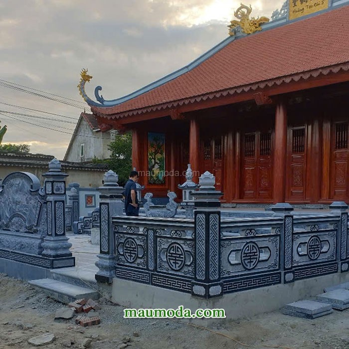 Lan Can Đá Hoa Lư – Tinh Hoa Đá Mỹ Nghệ Ninh Bình mẫu lan can đá đẹp ninh bình
