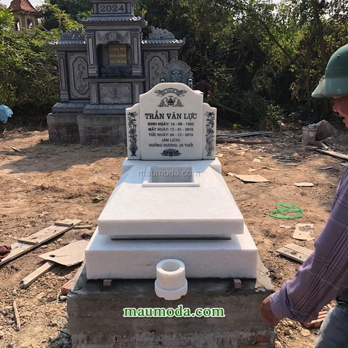 mộ đá Granite ninh bình
